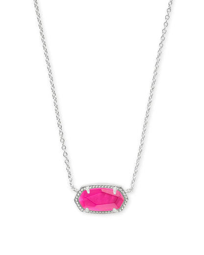Elisa Silver Pendant Necklace