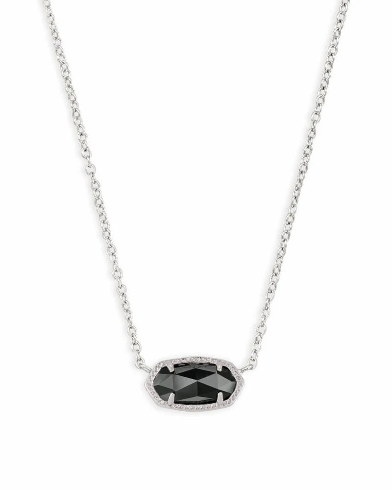 Elisa Silver Pendant Necklace
