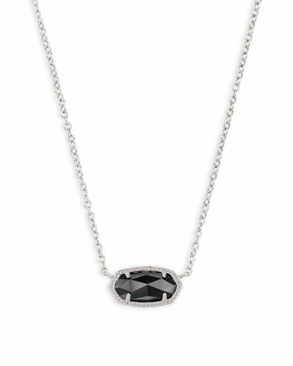 Elisa Silver Pendant Necklace