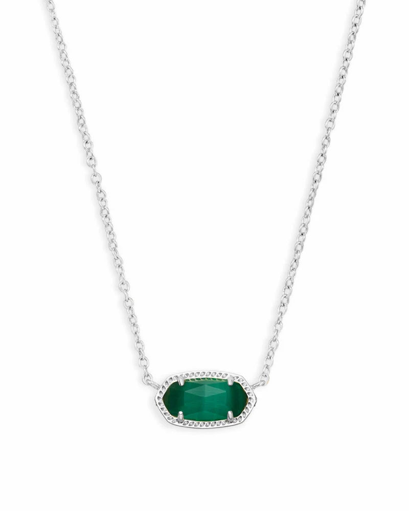 Elisa Silver Pendant Necklace