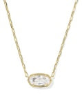 Elisa Luxe Short Pendant Necklace