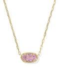 Elisa Luxe Short Pendant Necklace